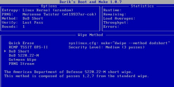 wipe hard drive