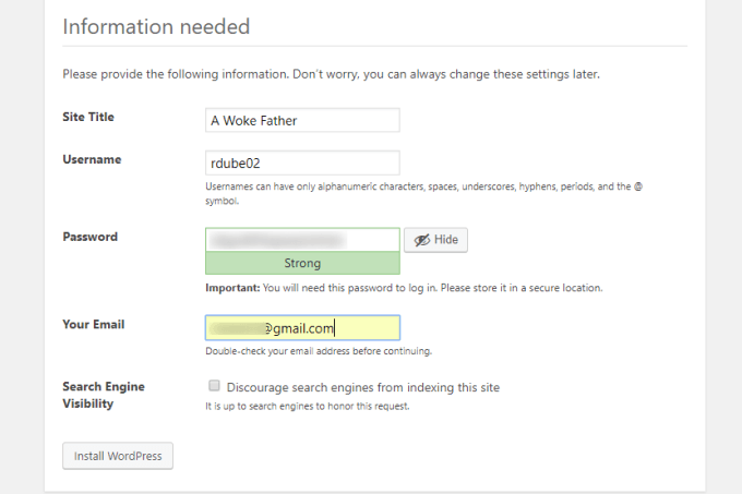 How To Manually Set Up WordPress On a Domain image 18